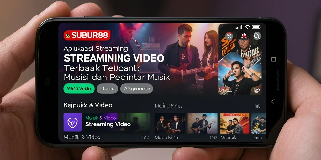 Antarmuka aplikasi SUBUR88 yang menarik dan mudah dinavigasi.