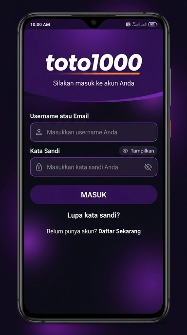Masuk ke Akun toto1000 dengan Mudah dan Cepat
