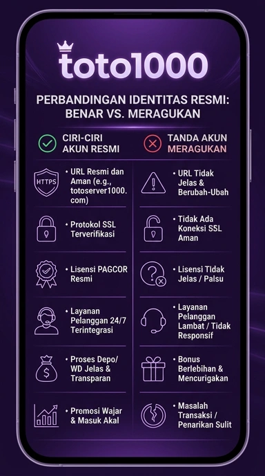 Halaman Resmi Toto1000 untuk Pengguna Android Indonesia